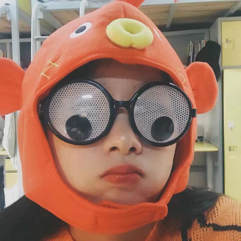 Креативные смешные очки для селфи сверкающие вращающиеся глаза реквизит для вечеринки