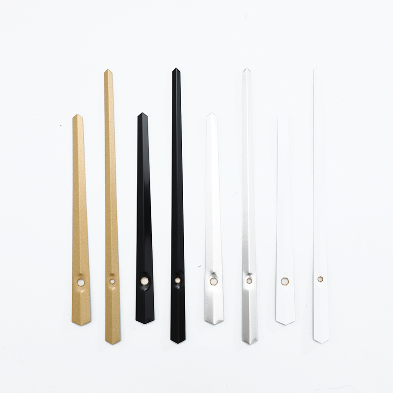Manufacturer Supply Wholesale Quartz Watch Accessories Clock Needle Metal Aluminum Watch Needle Pointer Time Minute Needle Set 1079