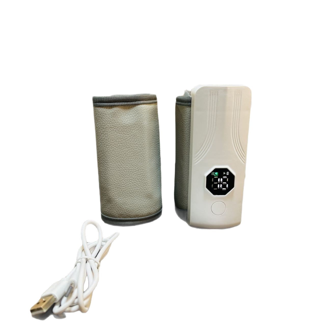 Heated Milk Bottle USB Car Charging Heating Bag Portable Constant Temperature Hot Milk Warmer Milk Bottle Insulation Cover Universal Model