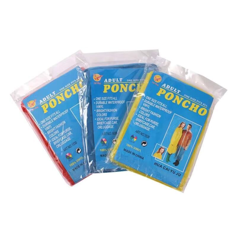 Disposable raincoat thickened pullover factory direct student scenic drifting outdoor portable poncho transparent wholesale