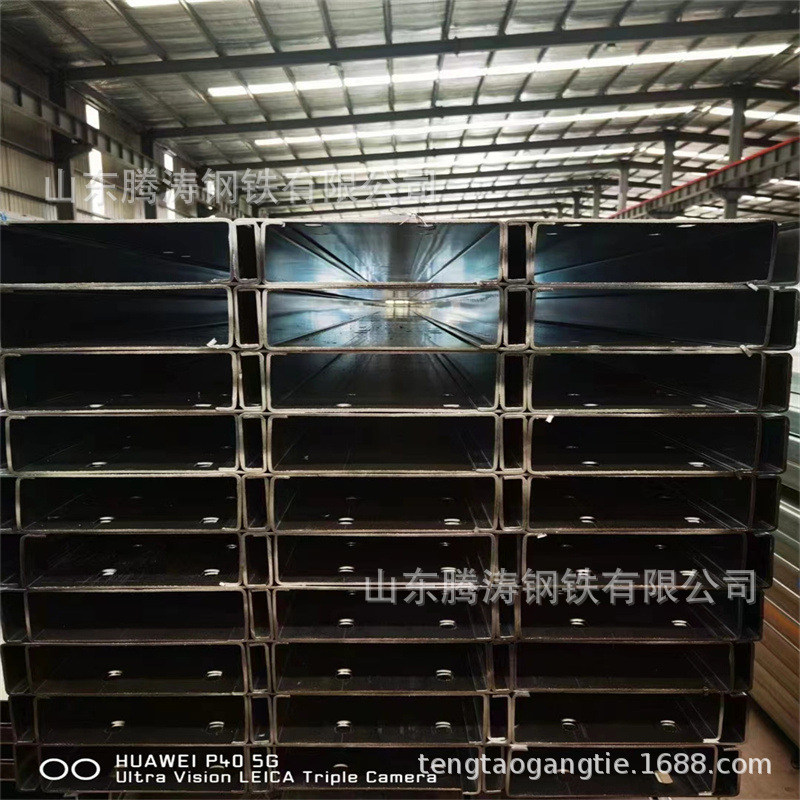 Galvanized Gutter, Custom-Made Z-Shaped Steel, 3.0*1500 Galvanized Coil, Corrosion-Resistant Gutter for Factory Use