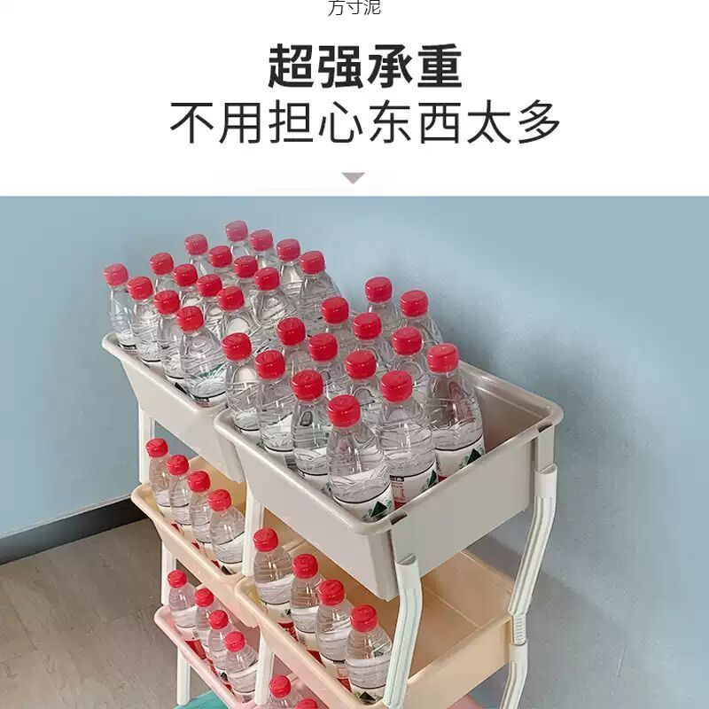 Children's Toy Storage Rack Baby Storage Rack Multi-Layer Classification Large Capacity Storage Box Finishing Cabinet Home Living Room Factory