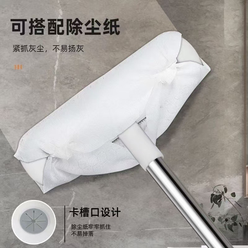 Multi-functional Screen Window Cleaning Brush No Dismantling and Washing Cleaning Artifact Diamond Net Wipe Glass Household High-rise Window Window Tool