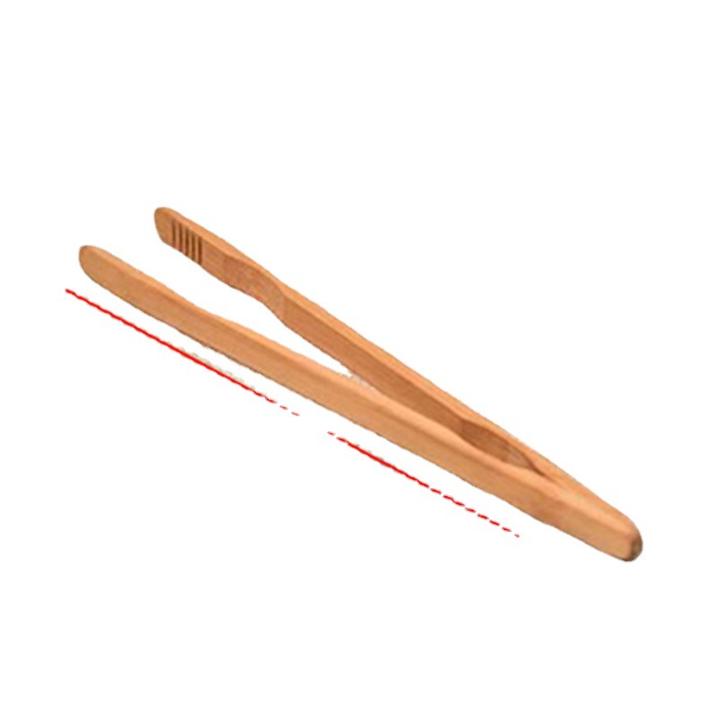 Factory wholesale bamboo tea clip home creative pendant tea clip lengthened bamboo clip pear natural color clip Cup clip