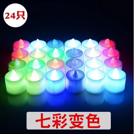 Factory electronic candle proposal birthday wholesale layout wedding props Valentine's Day simulation LED candle lamp
