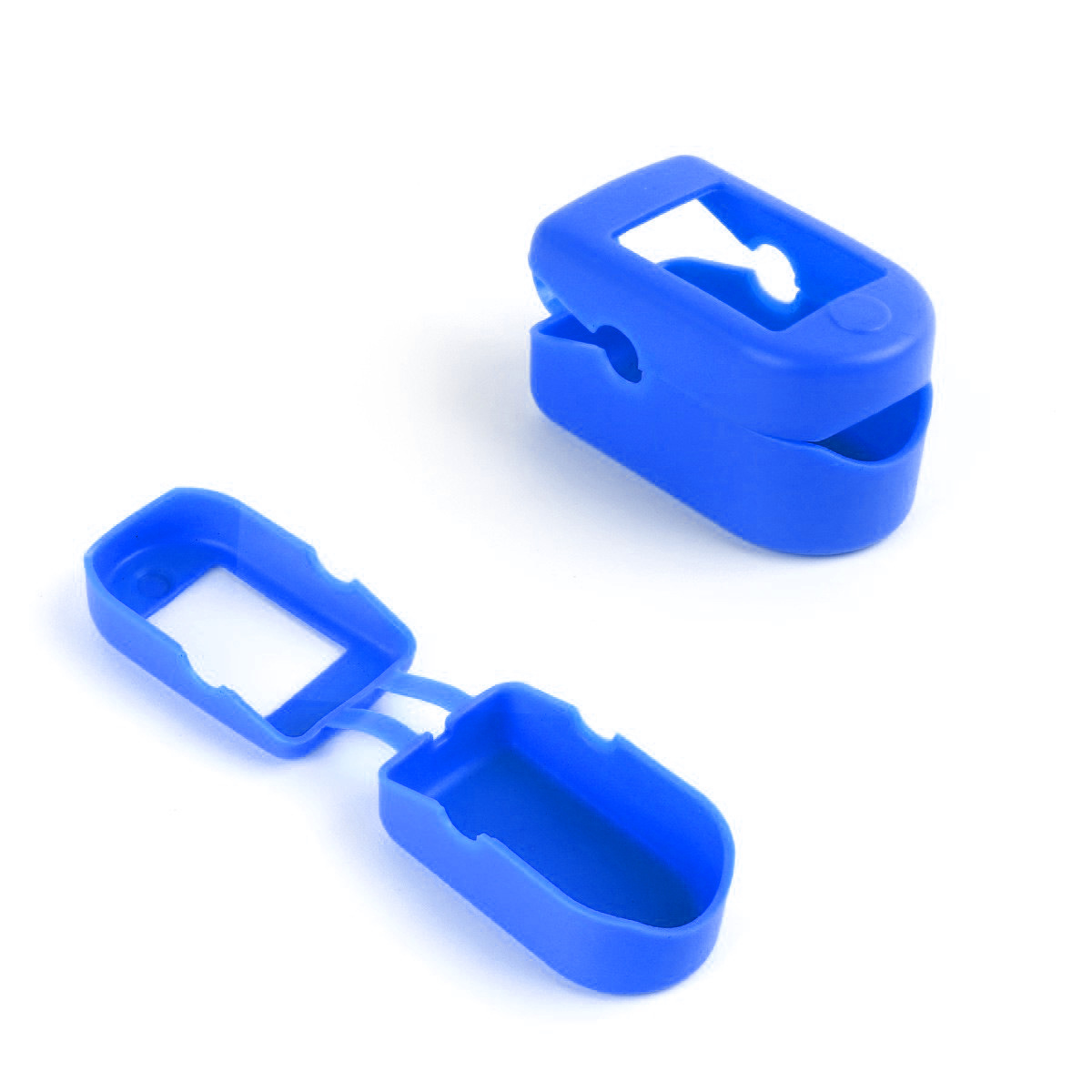 Factory direct sphygmomanometer silicone sleeve finger clip-on shell sphygmomanometer protective sleeve cross-border protective sleeve in stock wholesale