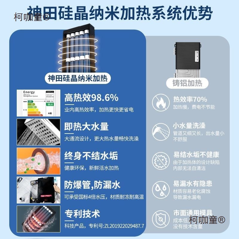 Free Shipping S705 Instant Electric Water Heater for Bathing, Fast Heating, Constant Temperature, Household Water Heater, Direct Water Heater, Metabo