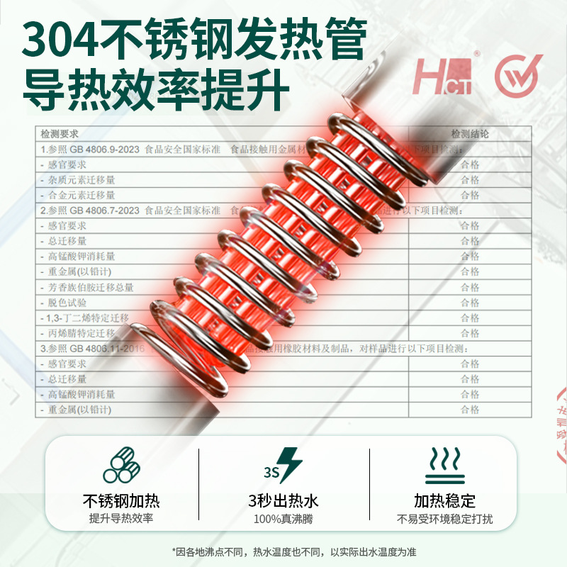 Portable Instant Hot Water Dispenser, Small Electric Kettle, Instant Hot Desktop Water Dispenser, Travel Home Instant Boiling