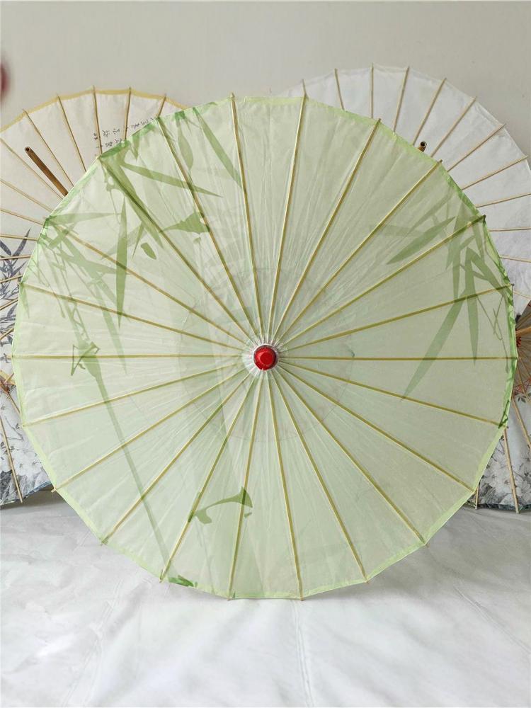 Зонт из масляной бумаги с каменной бочкой, водо- и солнцезащитный, для женщин, древний стиль, реквизит для классического танца, зонт для показа чонгсема, тунговое масло