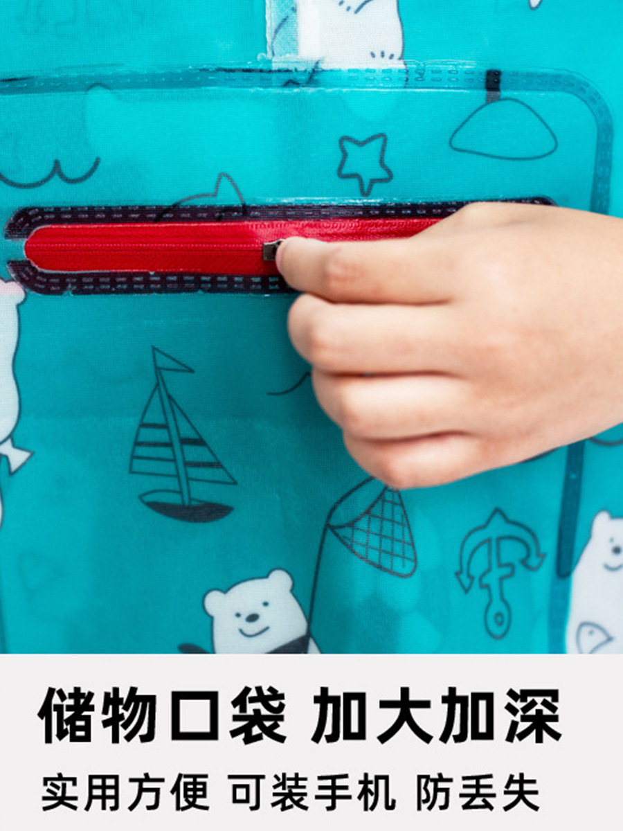 Women's Strap Water Pants Half-length conjoined Lotus Root Dig Fish Beach Rain Boots Waterproof Rain Pants Children's Wading Clothes