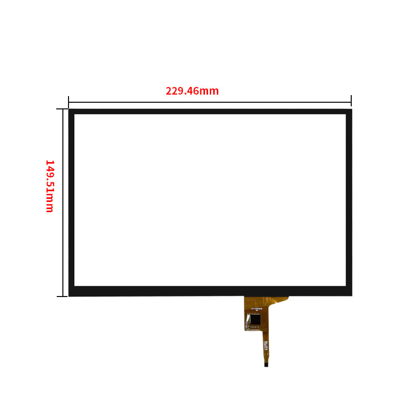 10.1-inch capacitive touch screen embedded Industrial capacitive screen IICUSB interface and source capacitive touch screen