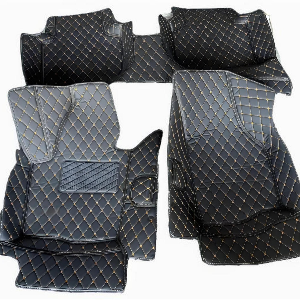 Cross-Border Export Suitable for Seat Dacia Opel Gmc Car Floor Mats Xunis Carpet Double-Layer Floor Mats