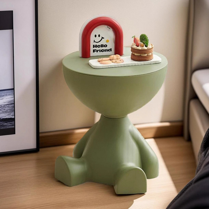 Креативный прикроватный столик для дивана шкаф для хранения мини столик