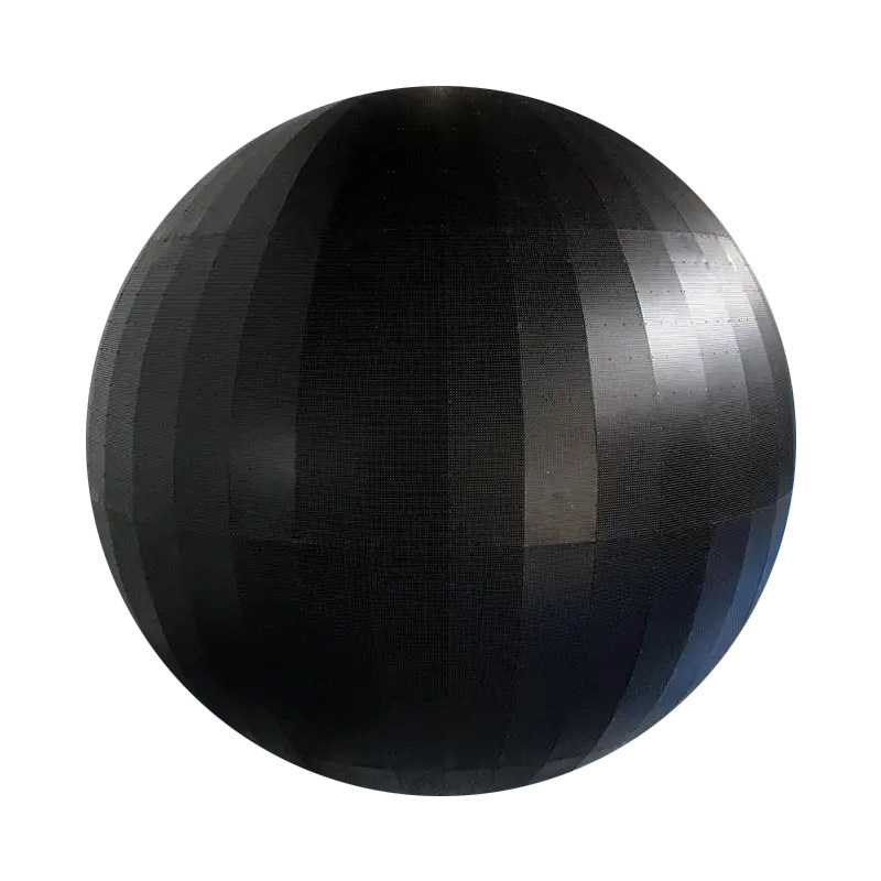 Led Spherical Screen Panoramic Start Ball Full Color Special-Shaped Screen Shopping Mall P1.86 Ring Cylindrical Creative Spherical Special-Shaped Screen