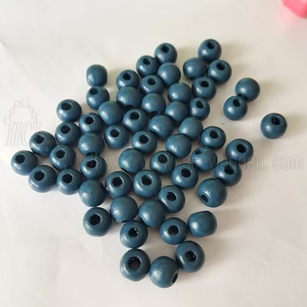 Manufacturer Wholesale 10-30mm Colorful Lotus Wood Beads DIY Jewelry Accessories Wooden Colorful Round Beads Loose Beads Wholesale