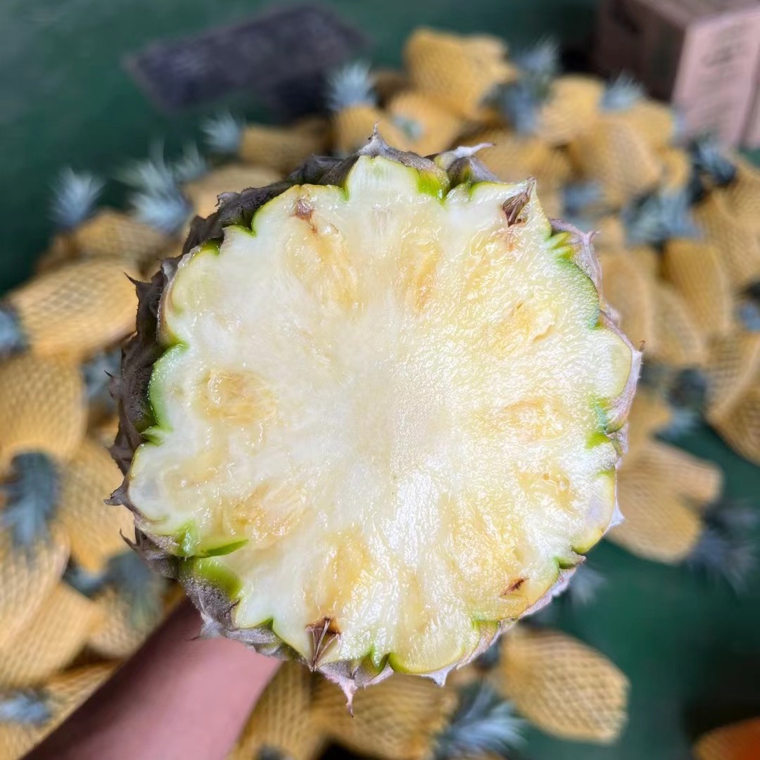 Fresh Hainan Golden Diamond Pineapple, Not Xuxin Pineapple, Hand-Torn, Whole Box, Dropshipping Available, Sweet and Juicy