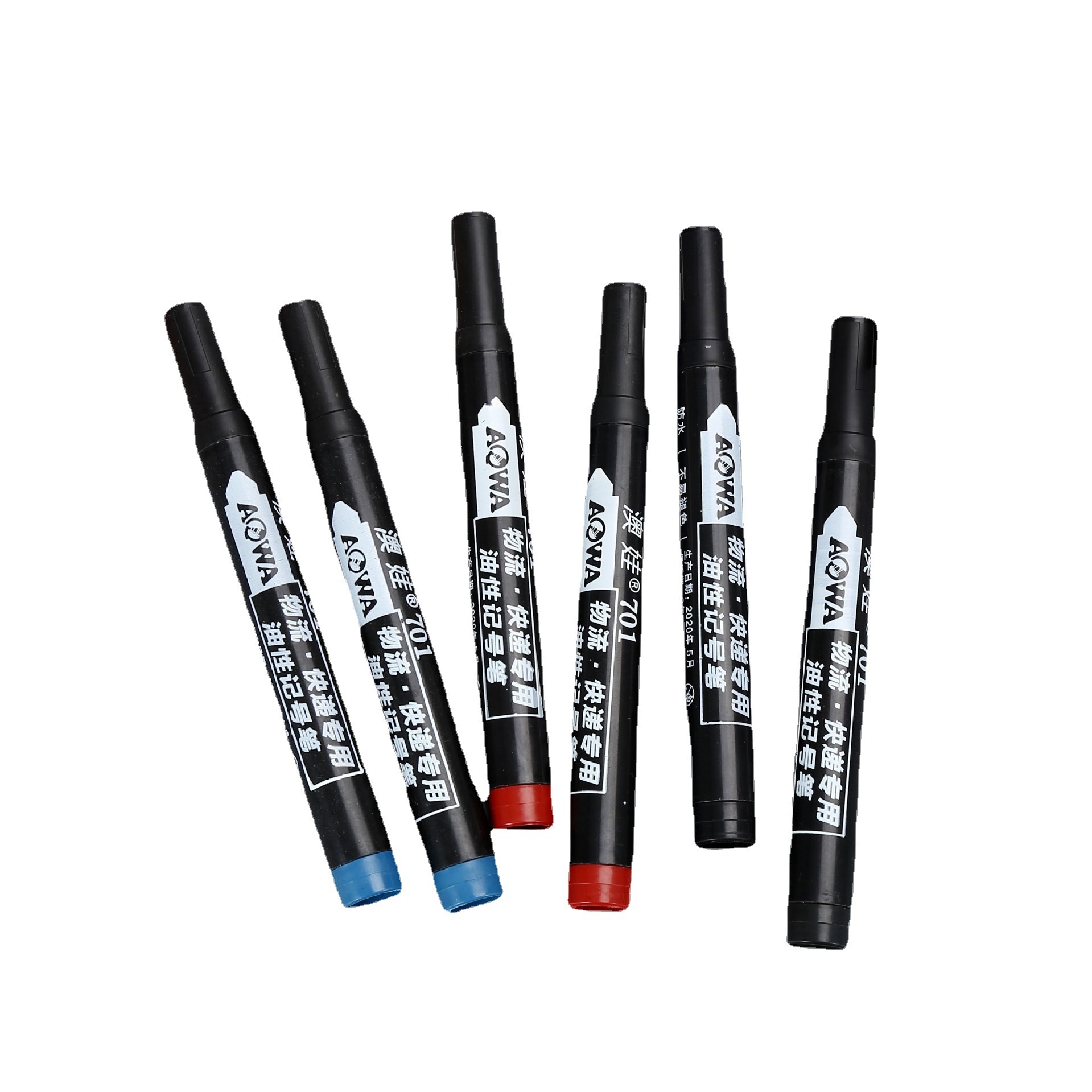 Marker Waterproof non-fading Oily Inkable Thick Large-head Pen Marker for Express Logistics Office