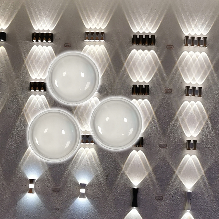 Led3030 Indoor and Outdoor Wall Light Lens, Floodlight Wall Washer, Street Light Lens, Led Telescope Downlight Wall Light