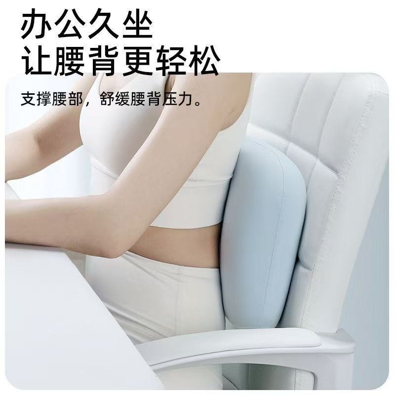 Multifunctional Office Nap Pillow, Small Waist Pillow for Sleeping on the Stomach, Nap Pillow, Soft Cat Belly Student Sleeping Pillow