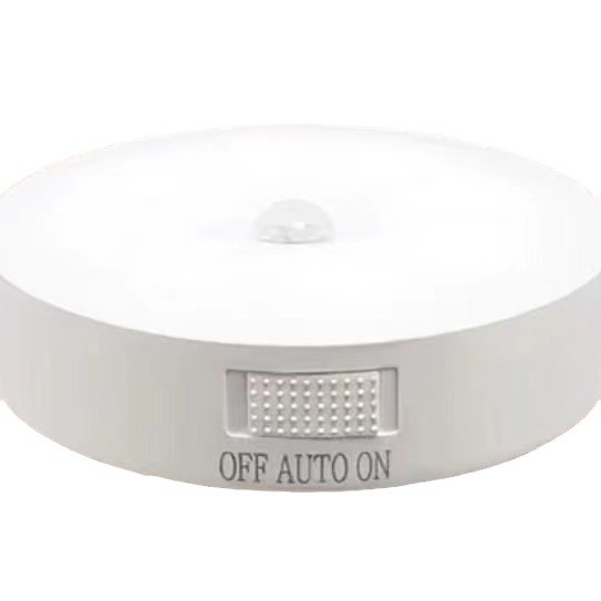 Switch + Intelligent Human Body Sensor Led Night Light, Dual-Color USB Rechargeable Magnetic Wardrobe Light with Smart Sensor