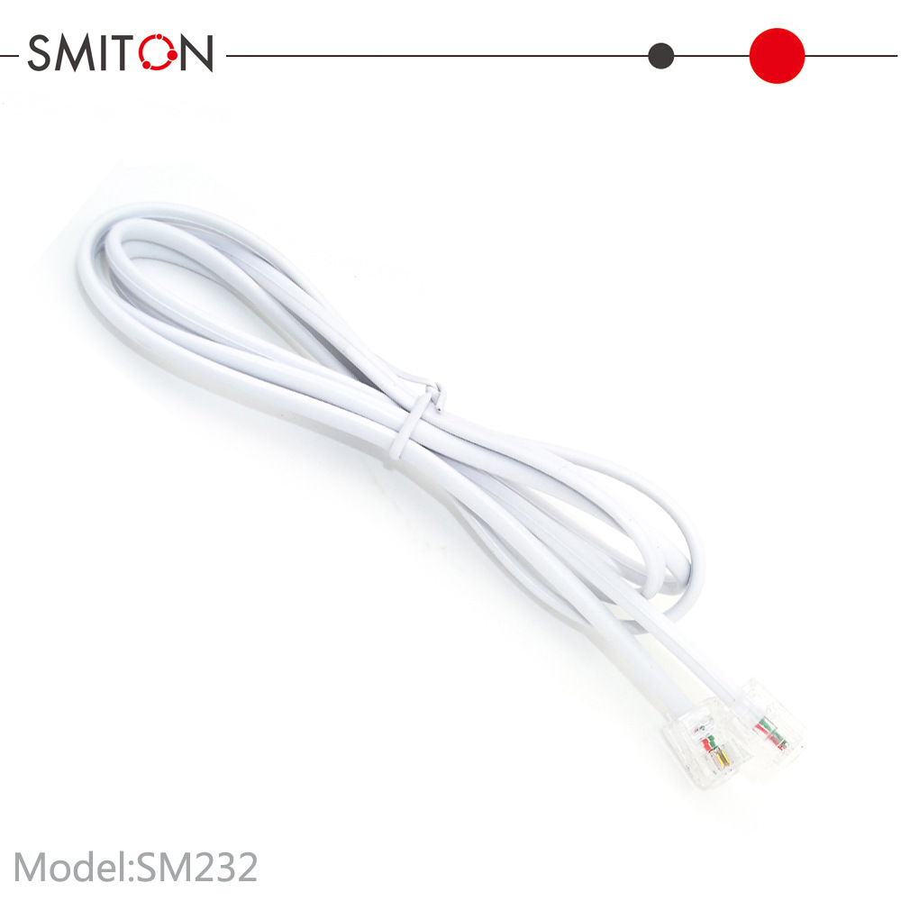 sm232 supply telephone line telephone jumper wholesale RJ11 telephone line V telephone line 5 m
