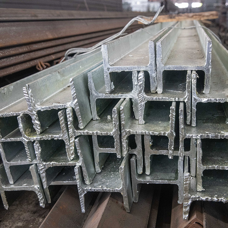 Factory supply galvanized I-steel cuttable welded Q235B I-steel bridge construction steel