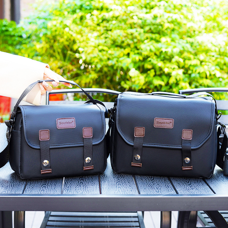 Camera Bag Slr Shoulder New Cross-Border Mirrorless Camera Suitable for Sony Canon Nikon Fuji Digital Men and Women Waterproof