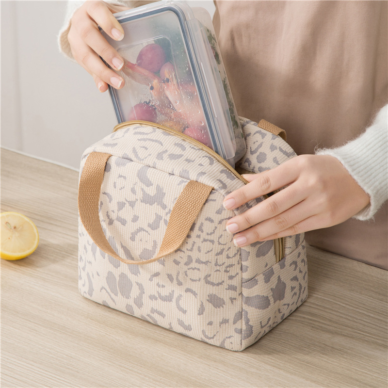 2024 New Product Ink Pattern Insulation Bag Lunch Box Bag Outdoor Travel Ice Bag Picnic Bag Lunch Bag