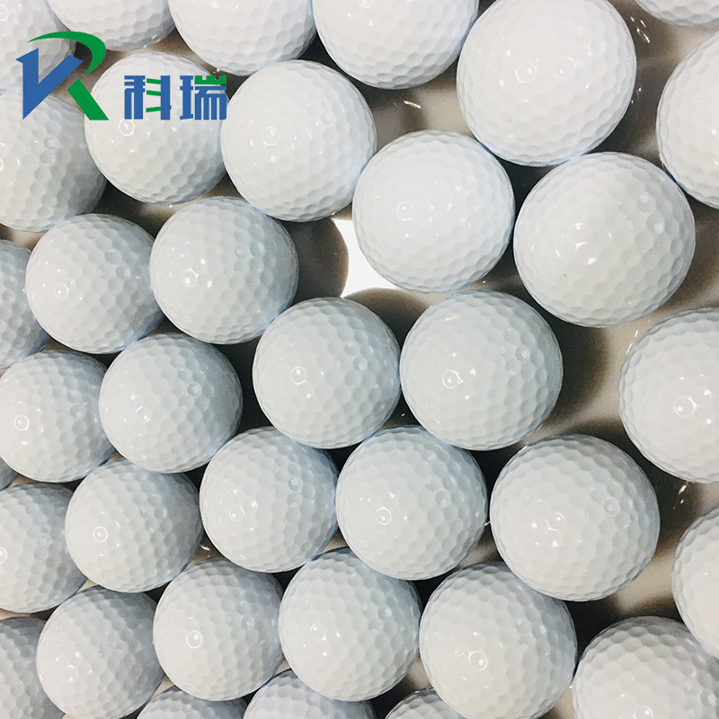 Factory wholesale golf double-layer practice ball golf Taiwan imported single-layer ball golf practice field ball