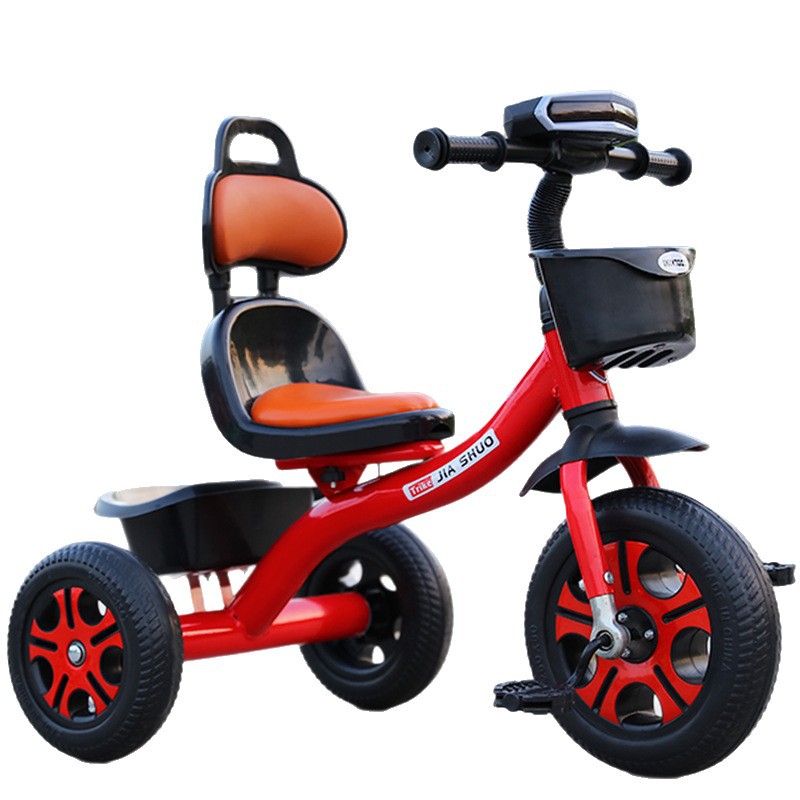 Jiasuo children's tricycle bicycle 1-3 years old to 6 years old large lightweight baby pedal bicycle children's stroller