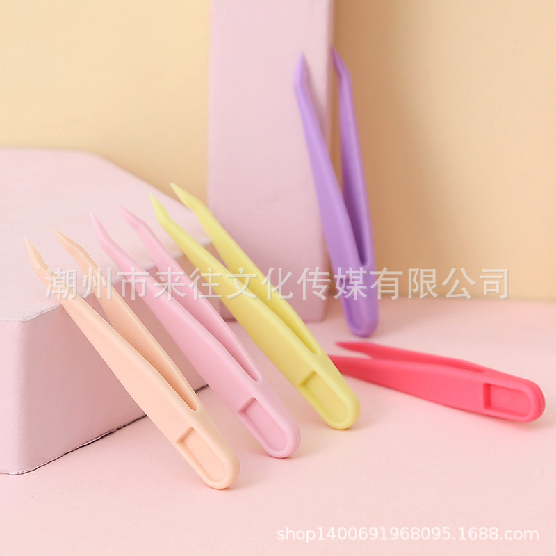 Мини-пинцеты 6 см, пластиковые цветные клипсы, аксессуары для ручной работы