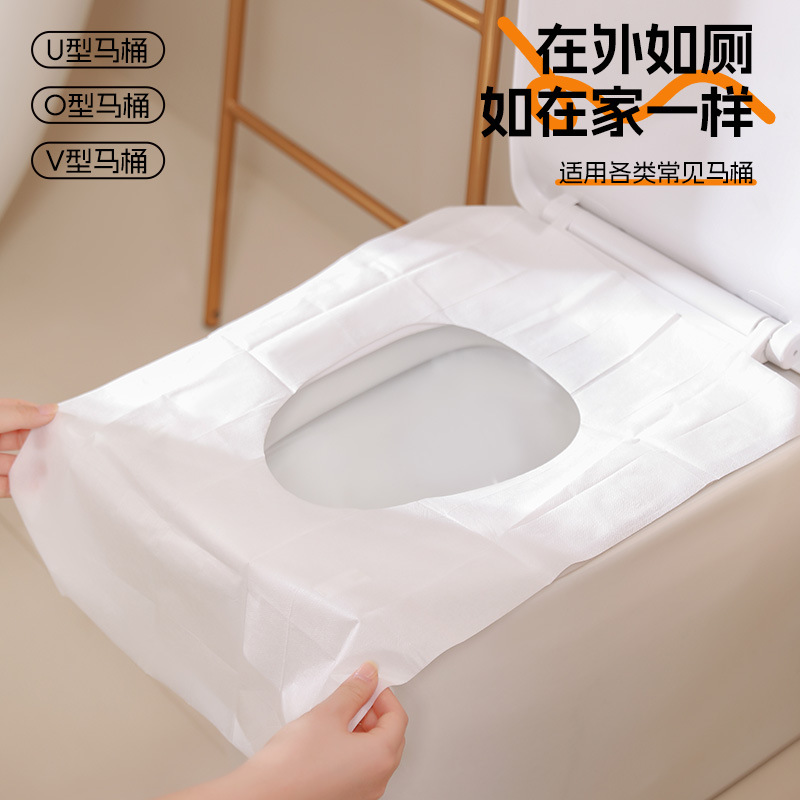 Travel Bathroom Supplies Disposable Supplies Bath Towel Towel Toilet Mat Storage Bag Travel Business Trip Hotel Six-Piece Set