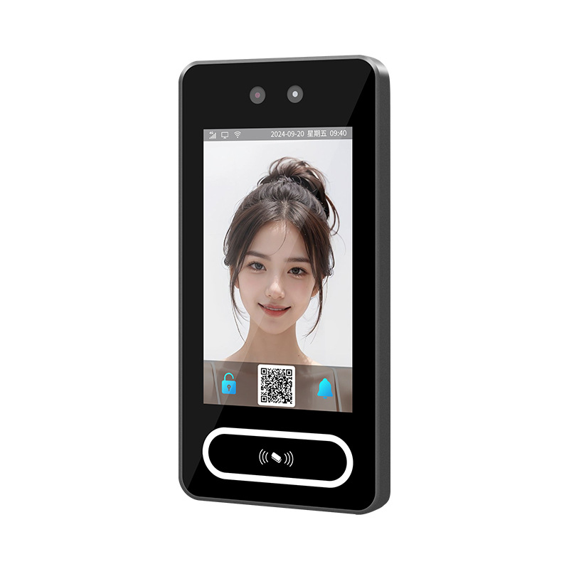Large Screen Dynamic Face Recognition Waterproof Temporary Password Access Control System All-in-One Small Program Remote Attendance Management