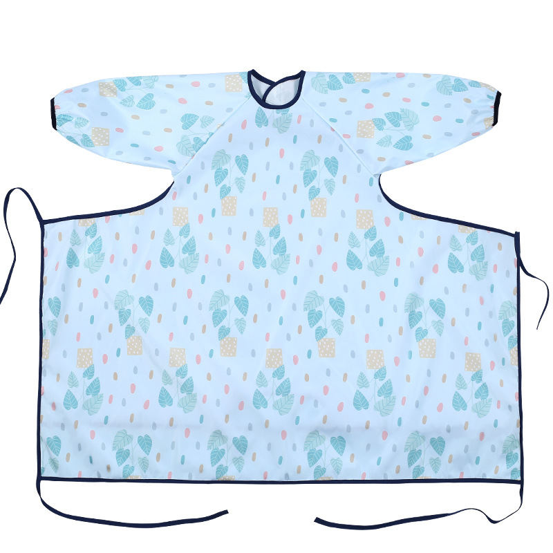 New Baby Eating Smock, Dining Chair, One-Piece Waterproof and Anti-Dirty Rice Pocket Apron, Independent Eating Protective Clothing Artifact