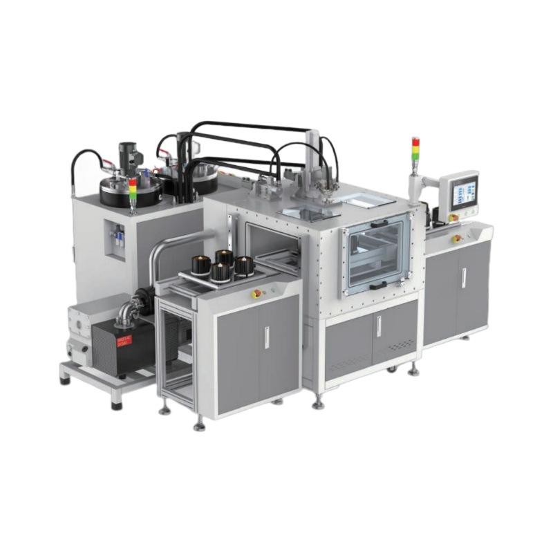 Fully Automatic Glue Filling Machine High Viscosity Epoxy Resin Polyurethane Silicone Potting Glue Vacuum Two-Component Glue Filling Machine