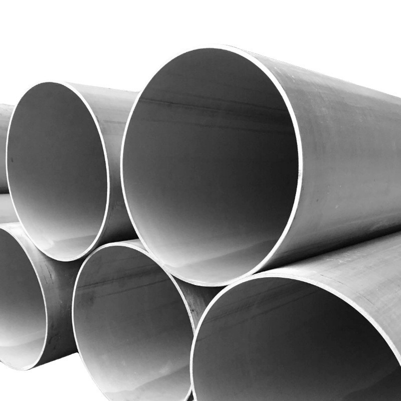 Large-Diameter 304 Stainless Steel Welded Pipe for Municipal Construction Projects, Pickled Straight-Seam Thick-Walled 304 Stainless Steel Industrial Welded Pipe