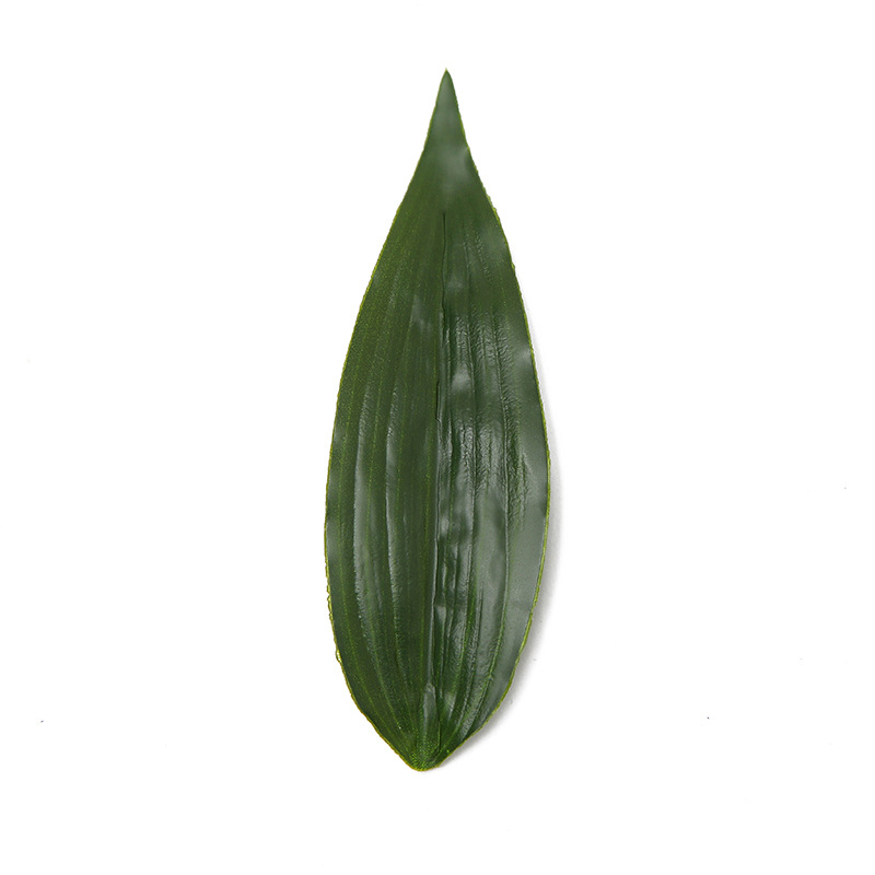Restaurant Hotel display simulation green lily leaf accessories green landscape simulation flannel lily leaf