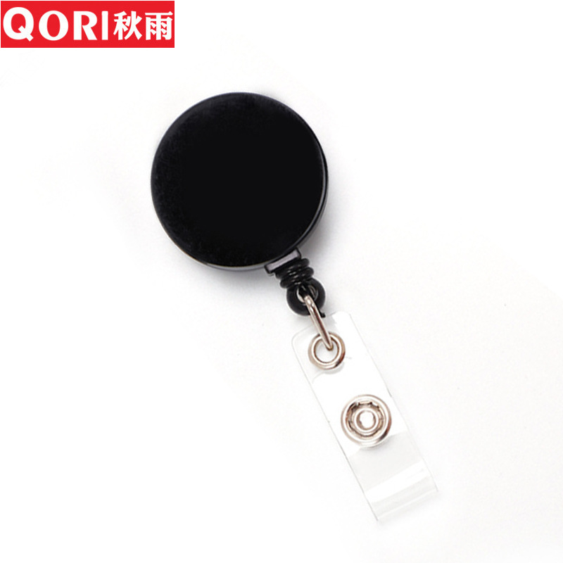 Autumn rain flat smooth easy pull buckle retractable chest buckle rope buckle metal back clip drop glue easy pull logo