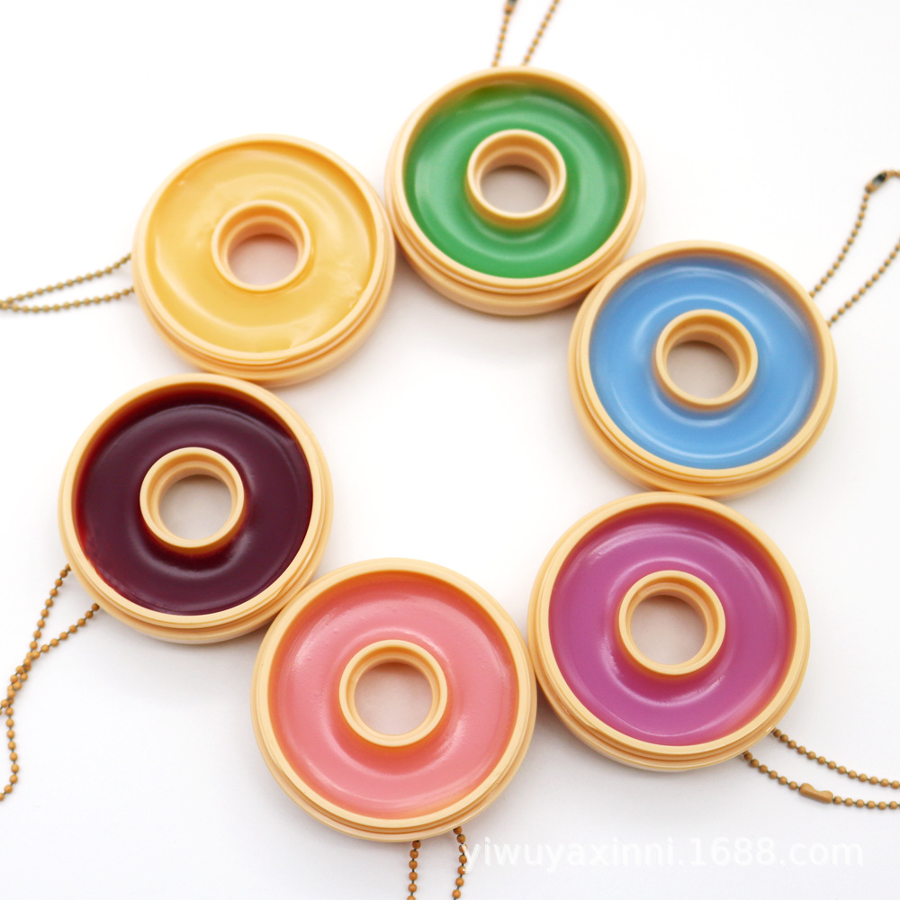 Cross-border Sweetheart Jelly Donut Lip Jelly Hydrating Moisturizing and Moisturizing Children's Lip Film Lip Care Anti-Dry Cracking Lip Jelly