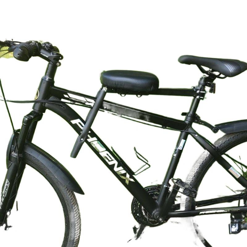 Bicycle Mountain Bike Child Seat Front Universal Folding Bike Curved Beam Bike Baby Child Baby Safety Seat