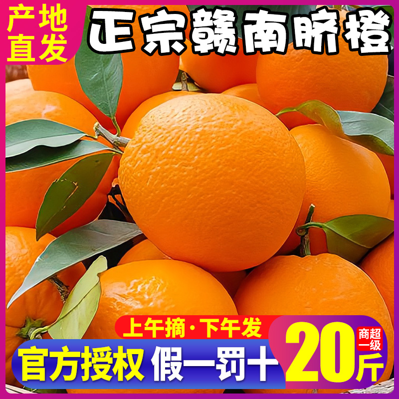 Аутентичные свежие апельсины Навел из Ганнана, 10кг, ручная очистка, подарочная коробка, сезонные сладкие апельсины для беременных, бесплатная доставка