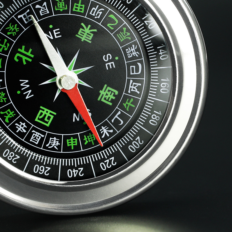 Compass Outdoor High Precision Portable Multi-functional Off-road Large Car Compass Compass for Adults and Children Students
