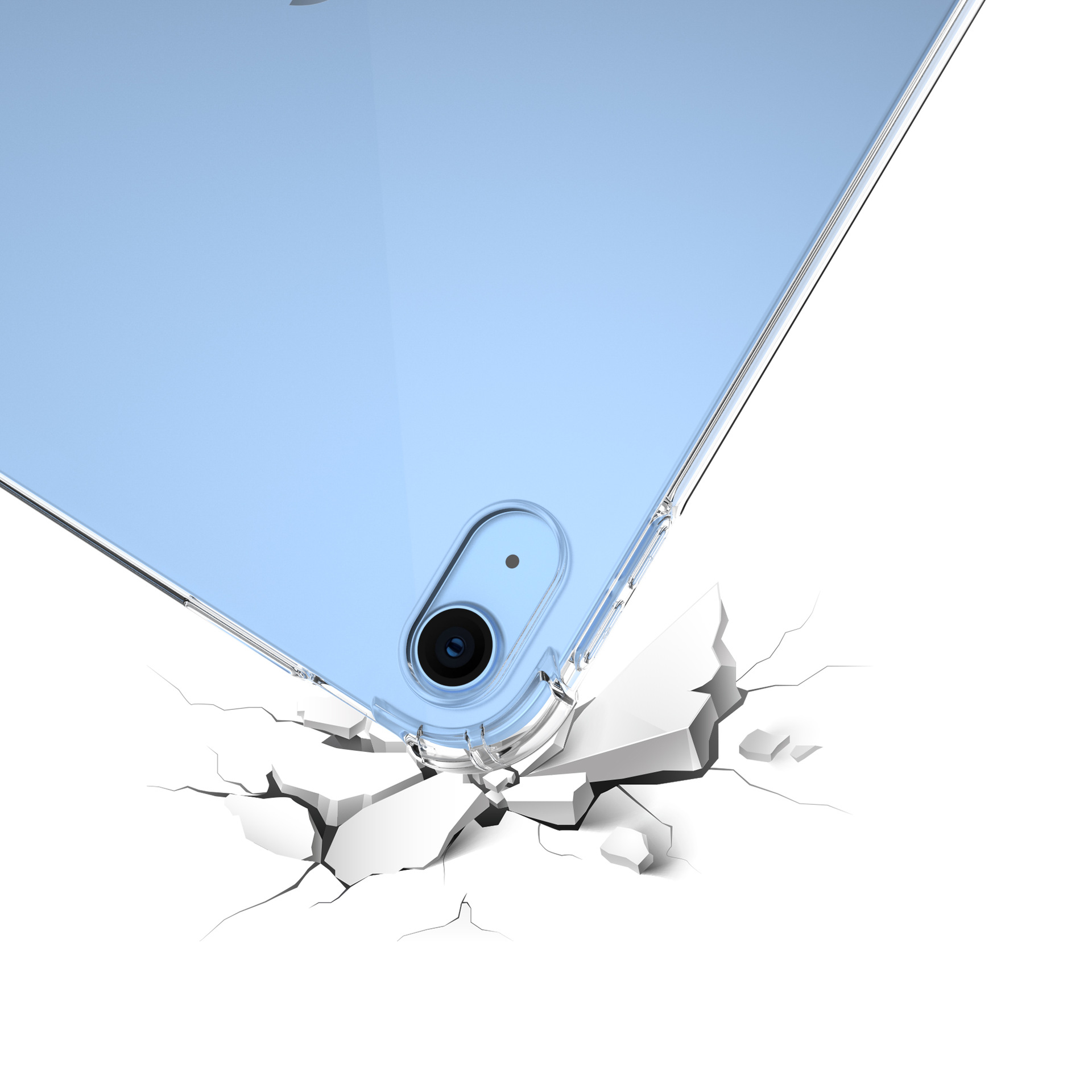 Suitable for ipad11 protective cover 2025 four-corner airbag anti-drop transparent Pro11 10.9 Air13 tpu soft case