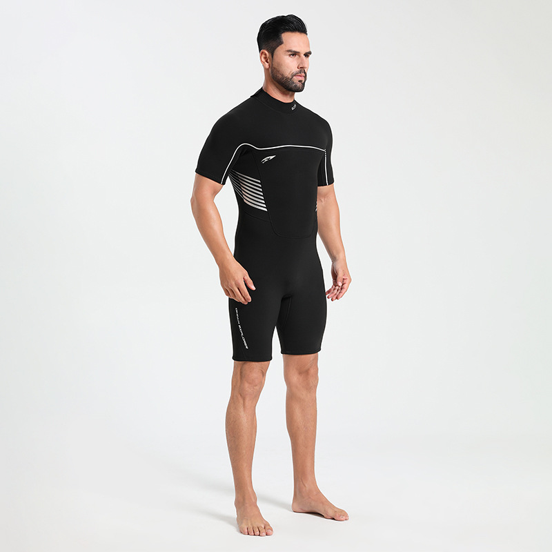 ZCCO Cross-border 3mm one-body short-sleeved diving suit men's warm surfing suit deep diving thickened snorkeling suit women's diving suit