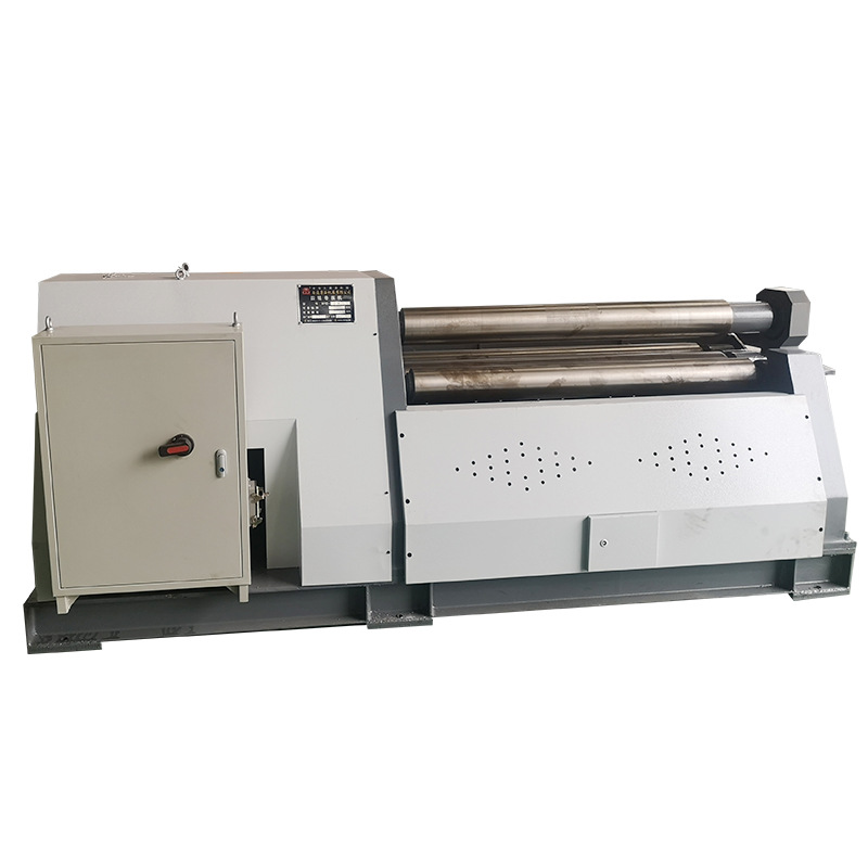 W12 Cnc Four-Roller Coating Machine Manufacturer Fully Automatic Hydraulic Stainless Steel Plate Small Four-Axis Round Machine Tool