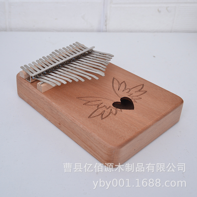 Mini 17-Tone Thumb Piano Kalimba Kalimba Thumb Piano Kidsren's Beginner Finger Piano Portable Instrument