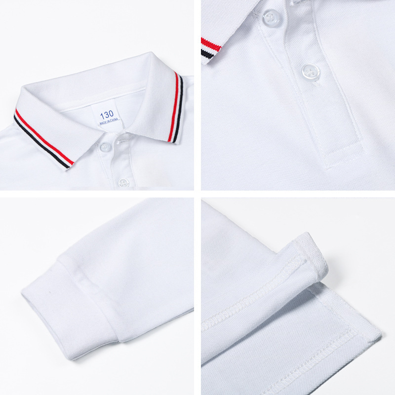 Peking University Peiwen School Uniform suit Primary School Students' dark gray Summer Thin Pants Children's Girls and Boys White Short-sleeved T-shirt