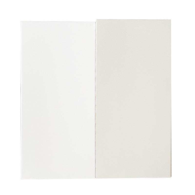 Milky White Integrated Ceiling Aluminum Gusset Panel 300X600 Matte Pure White Ultra-Narrow Oil-Resistant Kitchen and Bathroom Ceiling Self-Installation