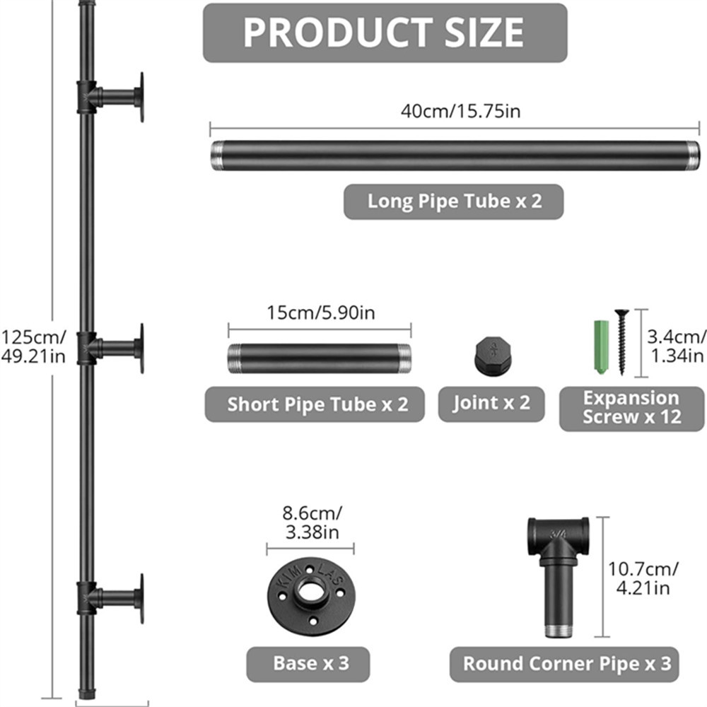 Toilet handrail for the elderly disabled bathroom barrier-free toilet non-slip safety industrial tube toilet handle