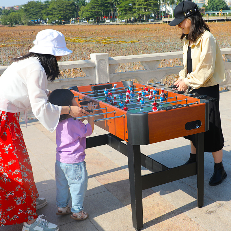 Table football billiard table standard football table children adult 8-bar desktop football table game desktop football machine